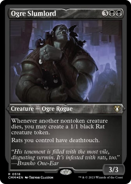 Ogre Slumlord (Foil Etched) [Commander Masters] - Just $1.55! Shop now at Retro Gaming of Denver