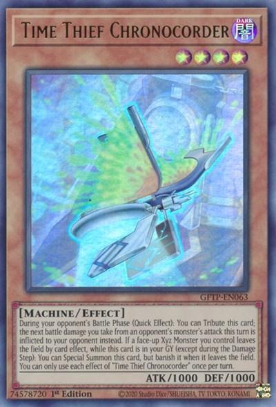 Time Thief Chronocorder [GFTP-EN063] Ultra Rare - for just $0.10! 