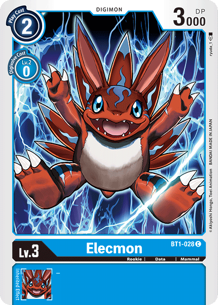 Elecmon [BT1-028] [Release Special Booster Ver.1.0] - Just $0.09! Shop now at Retro Gaming of Denver