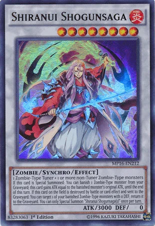 Shiranui Shogunsaga [MP16-EN212] Ultra Rare - for just $0.45! 