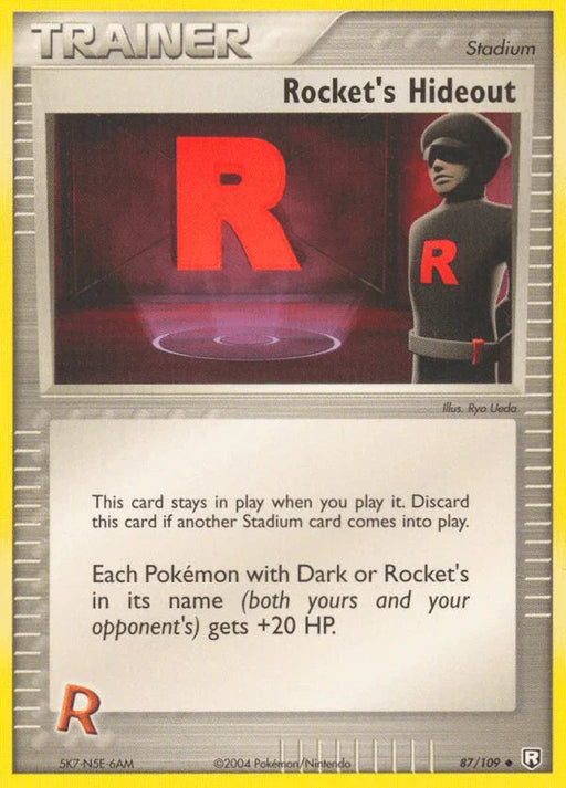 Rocket's Hideout (87/109) [EX: Team Rocket Returns] - for just $2.50! 