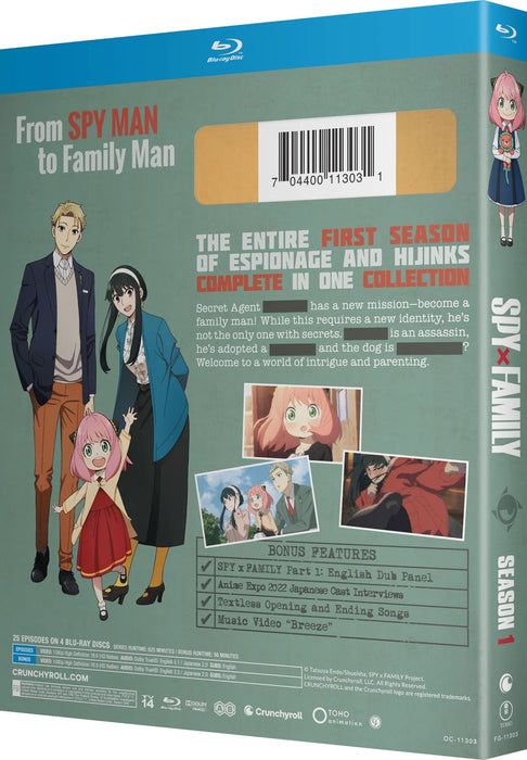 Spy X Family: Season 1 - Limited Edition (Blu-ray) - for just $39.99! 