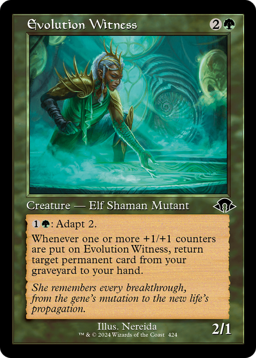 Evolution Witness (Retro Frame) (MH3-424) - Modern Horizons 3 - for just $0.21! 