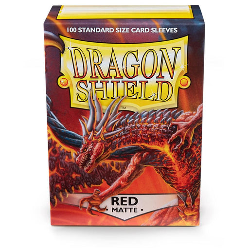 Dragon Shield: Standard 100ct Sleeves - Red (Matte) - Just $0! Shop now at Retro Gaming of Denver