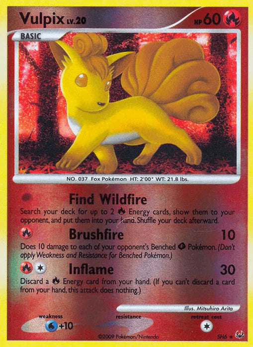 Vulpix (SH6) [Platinum: Base Set] - for just $24! 