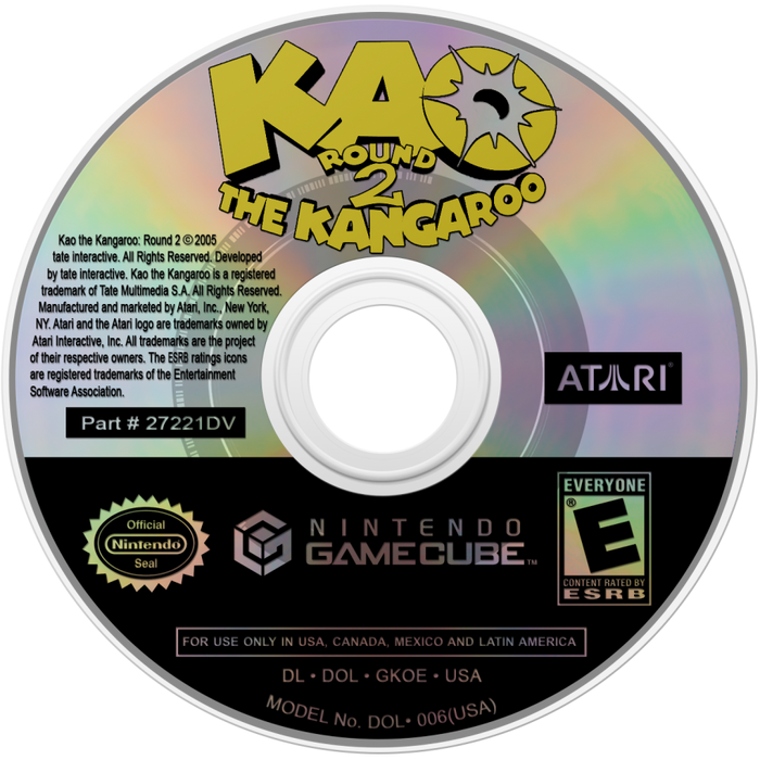 Kao the Kangaroo: Round 2 – GameCube (GC) - for just $26.99! 
