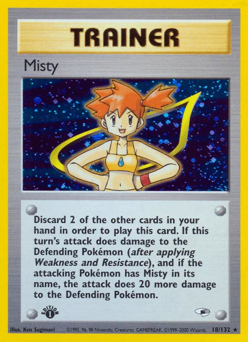 Misty (18/132) [Gym Heroes 1st Edition] - for just $67.75! 
