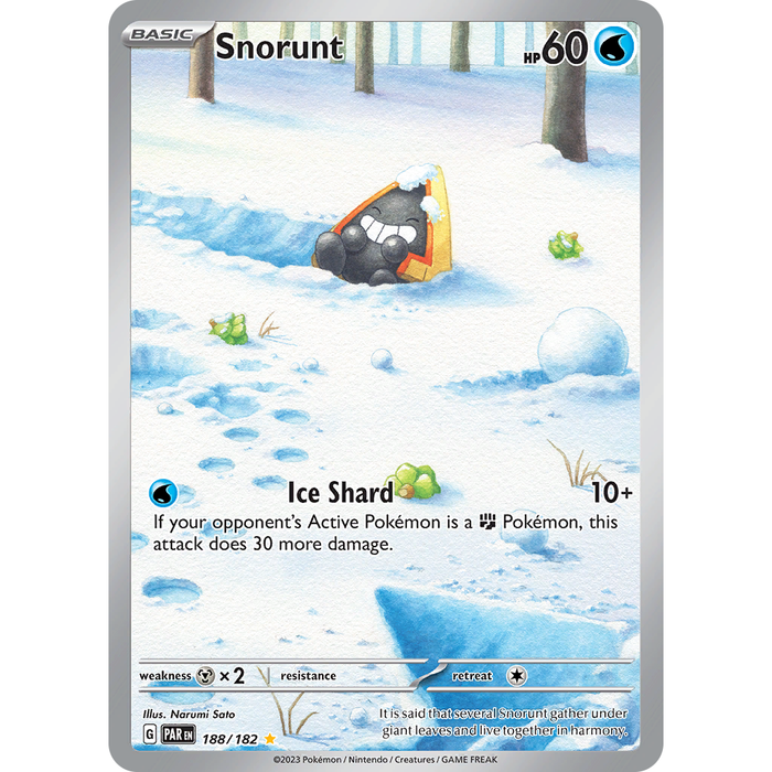 Snorunt (188/182) [Scarlet & Violet: Paradox Rift] - Just $2.20! Shop now at Retro Gaming of Denver