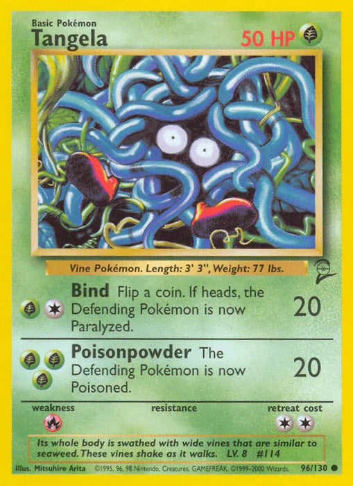 Tangela (96/130) [Base Set 2] - for just $0.25! 