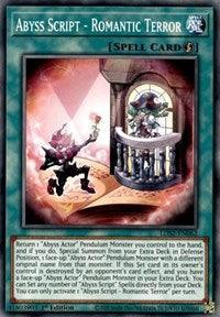 Abyss Script - Romantic Terror [LDS2-EN062] Common - for just $0.10! 