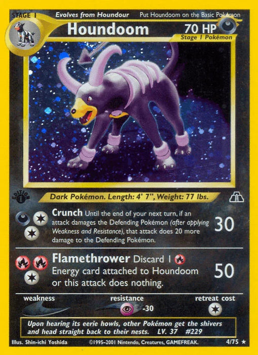Houndoom (4/75) [Neo Discovery 1st Edition] - for just $66.05! 