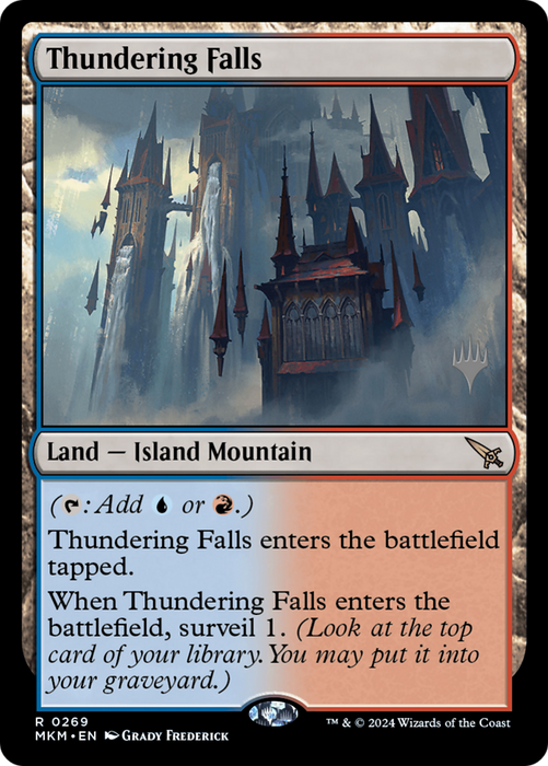 Thundering Falls (PPMKM-269) - Murders at Karlov Manor Promos - for just $5.60! 