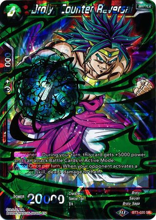 Broly, Counter Reversal (BT7-020) [Assault of the Saiyans] - for just $0.25! 