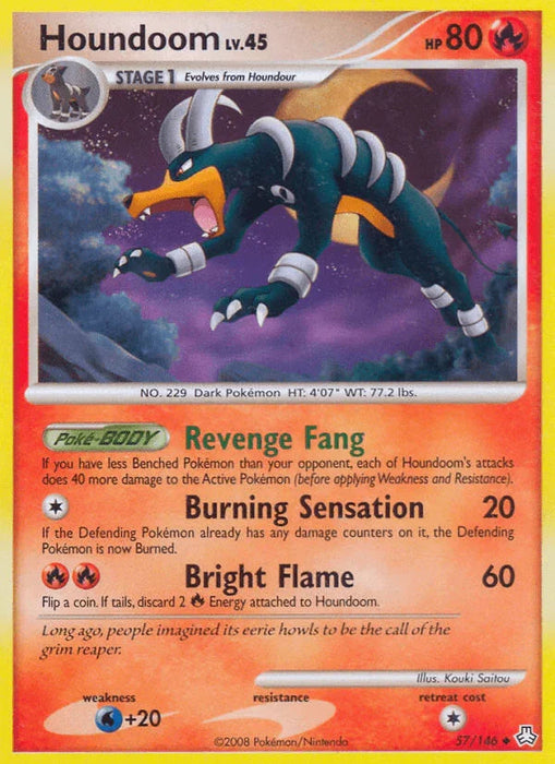 Houndoom (57/146) [Diamond & Pearl: Legends Awakened] - for just $0.95! 
