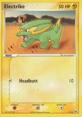 Electrike (1/10) [EX: Trainer Kit - Latios] - for just $0.10! 