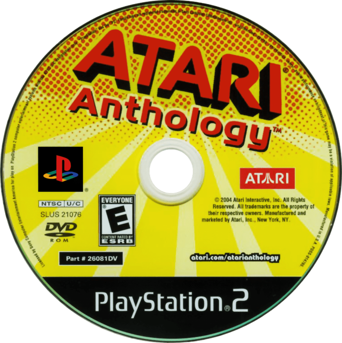 Atari Anthology — PlayStation 2 (PS2) - for just $8.99! 