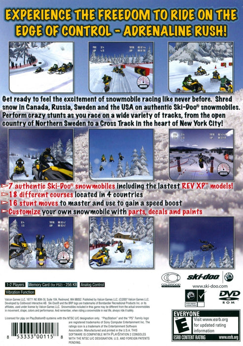 Ski-Doo: Snow X Racing – PlayStation 2 (PS2) - for just $3.99! 