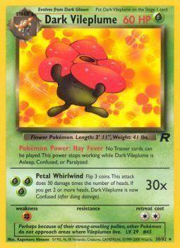 Dark Vileplume (30/82) [Team Rocket Unlimited] - for just $3.40! 
