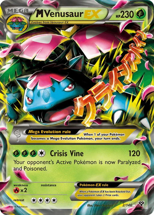 M Venusaur EX (2/146) [XY: Base Set] - for just $8.60! 