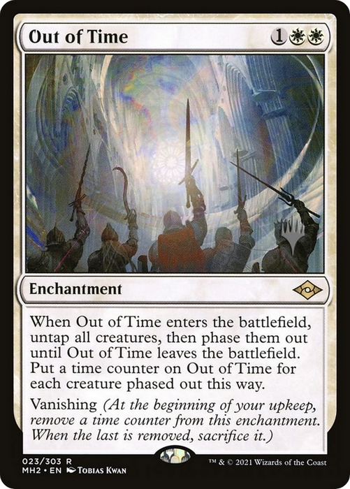 Out of Time (PPMKM-23P) - Modern Horizons 2 Promos - for just $0.17! 