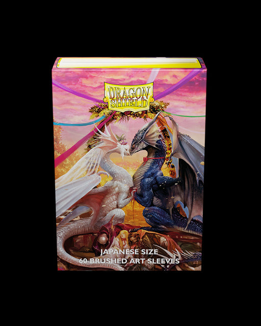 Dragon Shield: Japanese Size 60ct Brushed Art Sleeves - Valentine Dragons 2023 - Just $0! Shop now at Retro Gaming of Denver