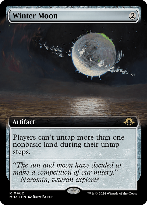 Winter Moon (Extended Art) [Modern Horizons 3] - Just $0.95! Shop now at Retro Gaming of Denver