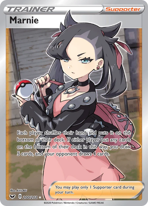 Marnie (200/202) [Sword & Shield: Base Set] - for just $14.90! 