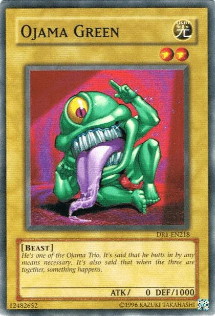 Ojama Green [DR1-EN218] Common - for just $0.15! 