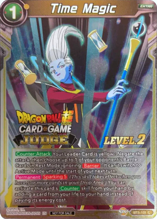 Time Magic (Level 2) (BT5-101) [Judge Promotion Cards] - for just $6.90! 