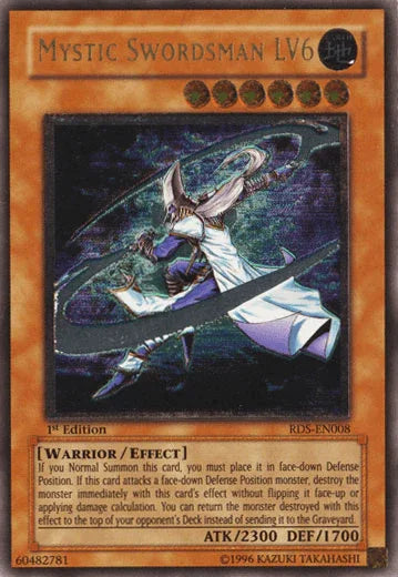 Mystic Swordsman LV6 [RDS-EN008] Ultimate Rare - for just $0.55! 