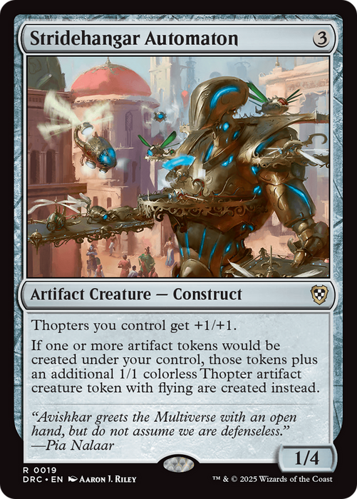 Stridehangar Automaton (DRC-019) - Commander: Aetherdrift - for just $0.71! 