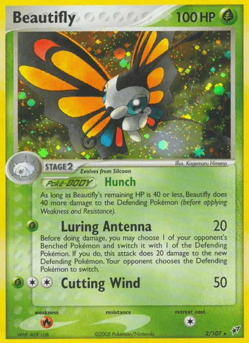 Beautifly (2/107) [EX: Deoxys] - for just $7.85! 