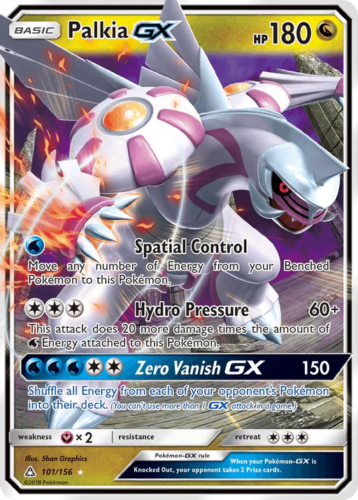 Palkia GX (101/156) [Sun & Moon: Ultra Prism] - for just $2.60! 