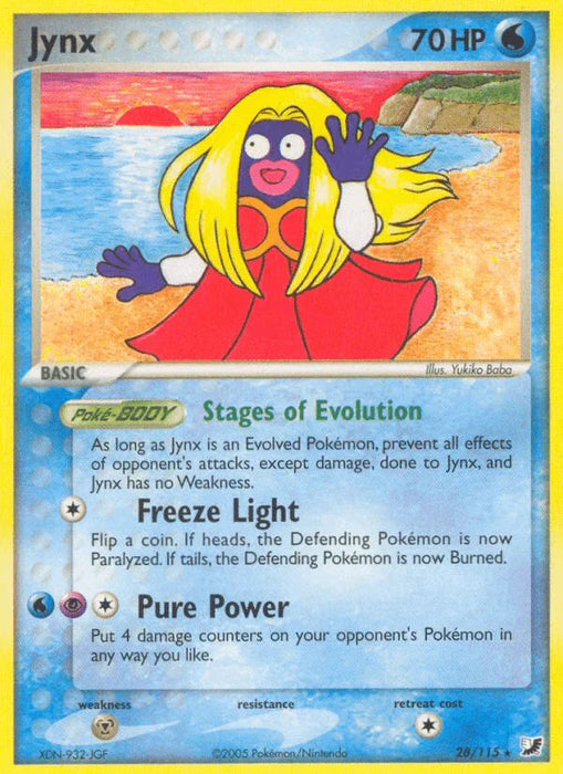 Jynx (28/115) [EX: Unseen Forces] - for just $0.80! 