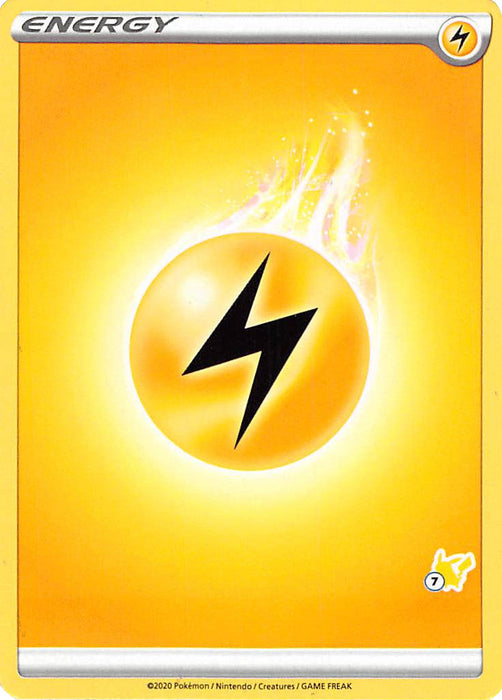 Lightning Energy (Pikachu Stamp #7) [Battle Academy 2022] - Just $0.10! Shop now at Retro Gaming of Denver