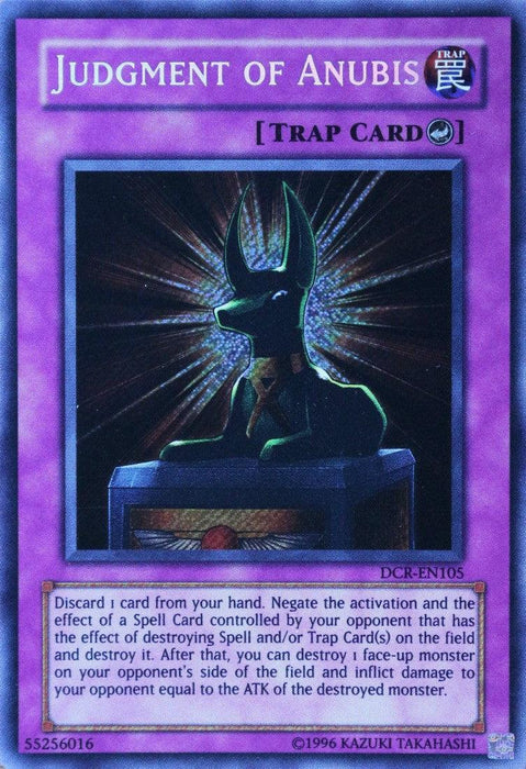 Judgment of Anubis [DCR-EN105] Secret Rare - for just $2! 
