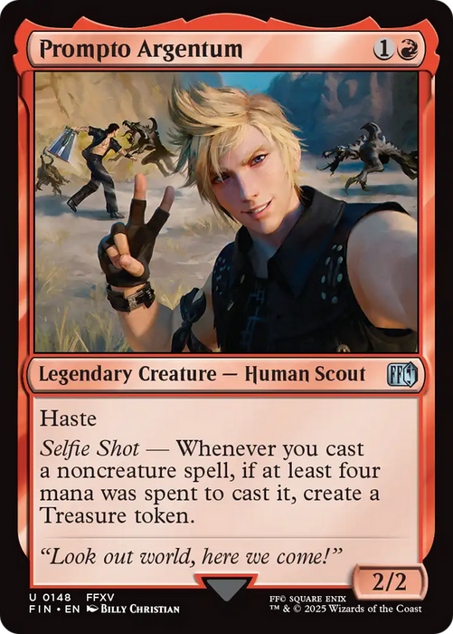 Prompto Argentum (FIN-148) - FINAL FANTASY Foil - for just $0.06! 
