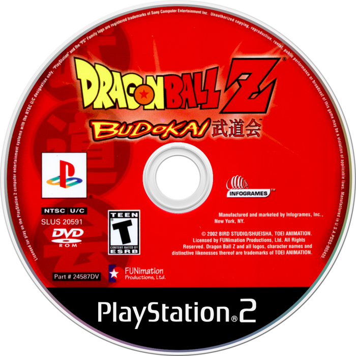 Dragon Ball Z: Budokai – PlayStation 2 (PS2) - for just $12.99! 