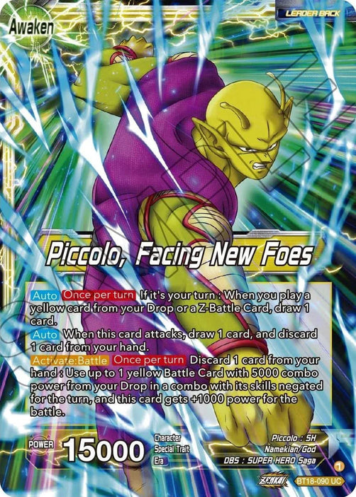 Piccolo // Piccolo, Facing New Foes (BT18-090) [Promotion Cards] - for just $0.10! 