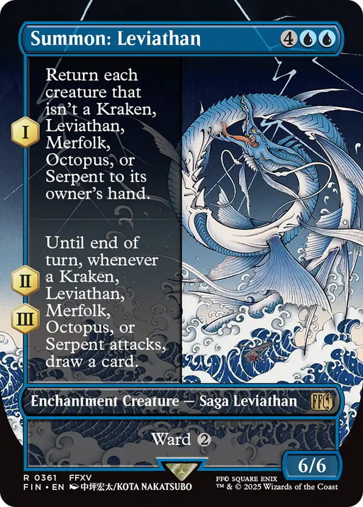 Summon: Leviathan (FIN-361) - FINAL FANTASY: (enchantment) (Borderless) - for just $1.63! 