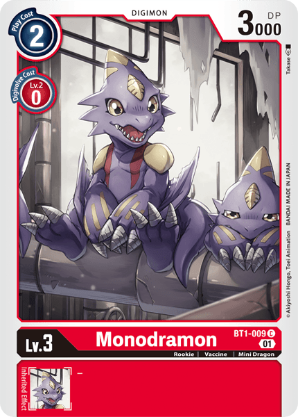 Monodramon [BT1-009] (Alternative Art) [Starter Deck: Gallantmon] - Just $0.09! Shop now at Retro Gaming of Denver