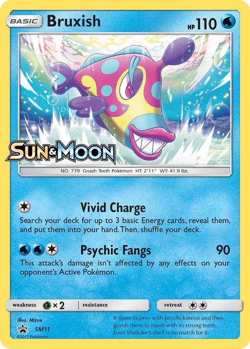 Bruxish (SM11) [Sun & Moon: Black Star Promos] - for just $4.20! 