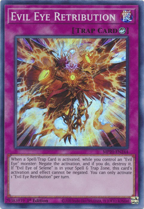 Evil Eye Retribution [MP20-EN244] Super Rare - for just $0.10! 