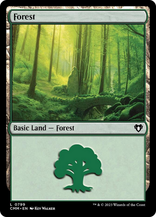 Forest (799) [Commander Masters] - Just $0.03! Shop now at Retro Gaming of Denver