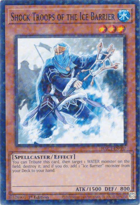 Shock Troops of the Ice Barrier (Duel Terminal) [HAC1-EN037] Common - for just $0.10! 