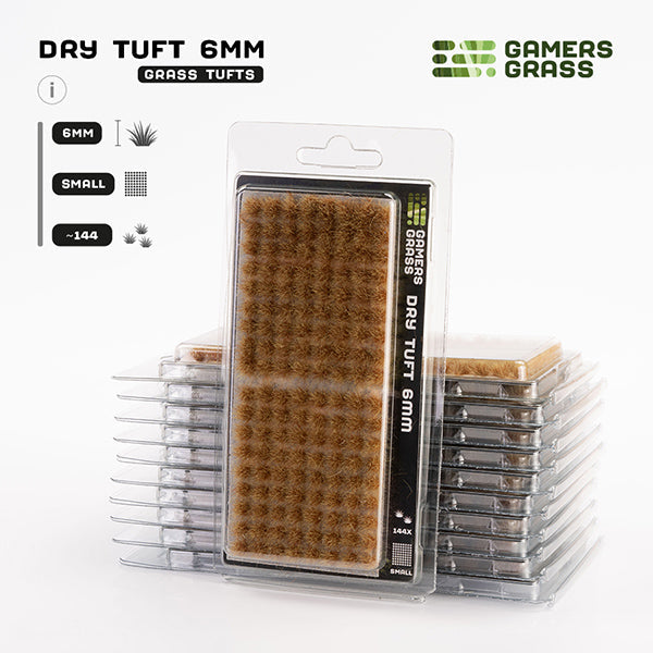 Gamers Grass Tufts: Dry Tuft 6mm- Small - for just $5.95! 