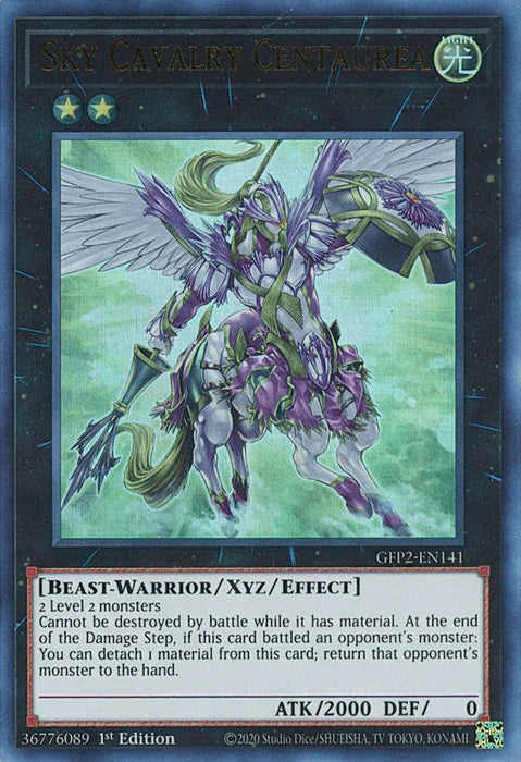 Sky Cavalry Centaurea [GFP2-EN141] Ultra Rare - for just $0.10! 