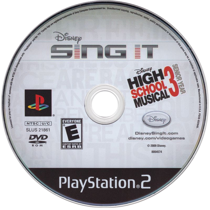 Disney Sing It: High School Musical 3: Senior Year – PlayStation 2 (PS2) - for just $4.99! 