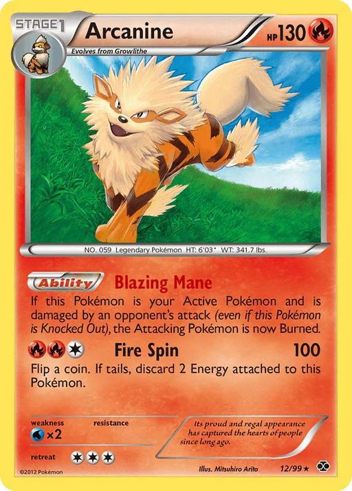 Arcanine (12/99) [Black & White: Next Destinies] - for just $1.25! 