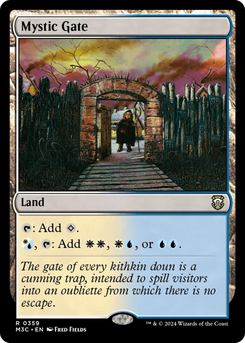 Mystic Gate (Ripple Foil) [Modern Horizons 3 Commander] - Just $2.35! Shop now at Retro Gaming of Denver